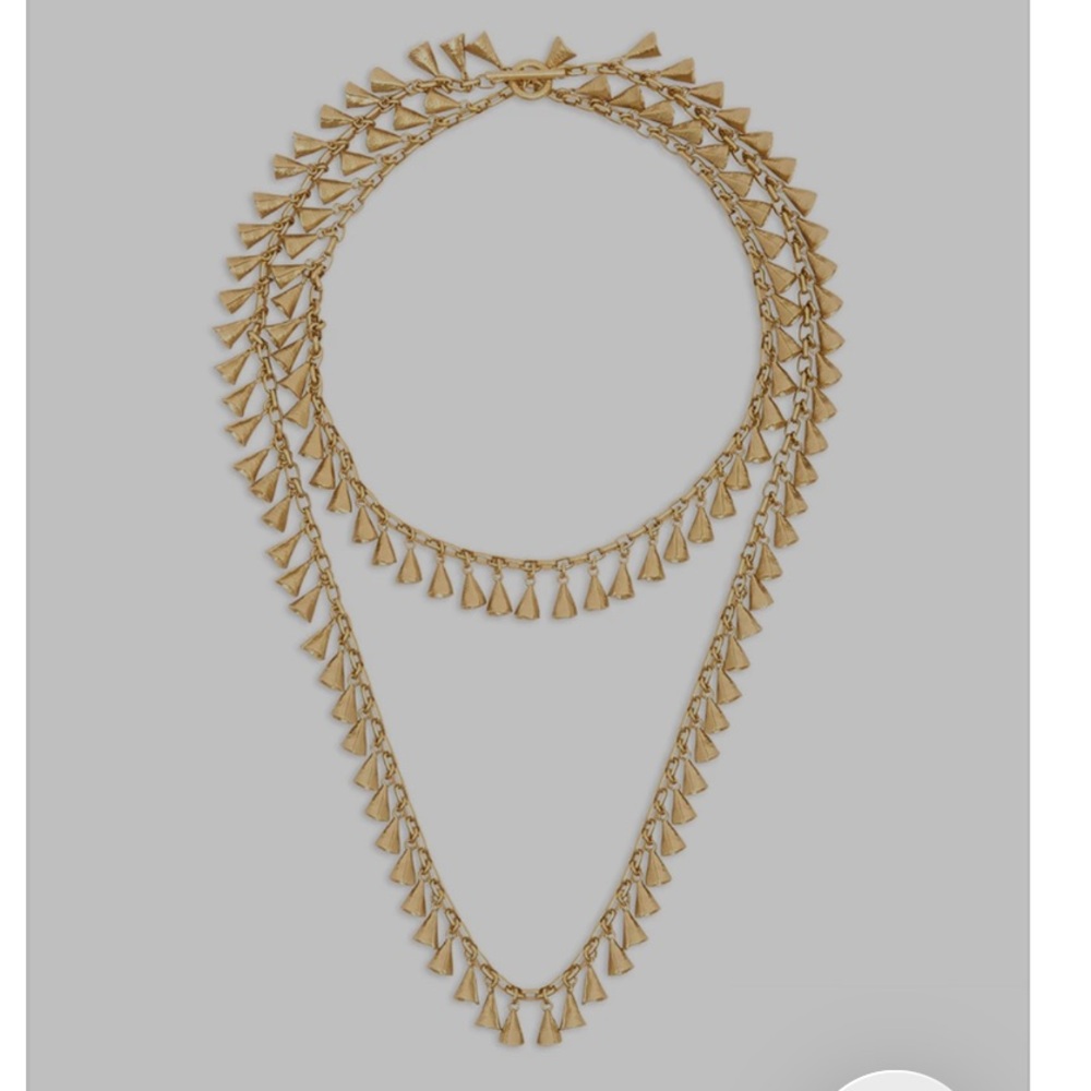New Zimmermann 14 Kt. Gold-Plated Whimsy Necklace - Picture 2 of 5